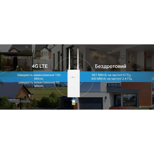 Маршрутизатор TP-LINK Archer MR402-Outdoor купить в Украине | Telemart фото