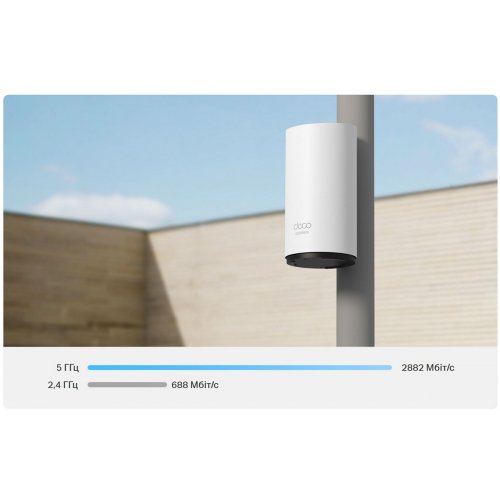 Маршрутизатор TP-LINK Deco BE25-Outdoor (1-pack) купить в Украине | Telemart фото