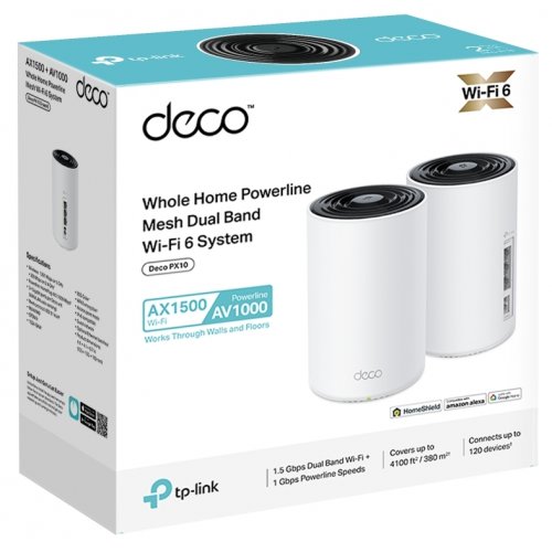 Mesh-система TP-LINK Deco PX10 (2-pack) купить в Украине | Telemart фото