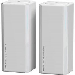 Маршрутизатор Xiaomi Mesh System AX3000 NE (2-pack) (DVB4458GL) White / Wi-Fi 6 / AX3000 / 1000 Mbits / Mesh
