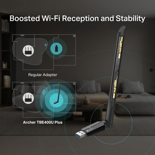 Wi-Fi адаптер TP-LINK Archer TBE400U Plus купити в Україні | Telemart фото