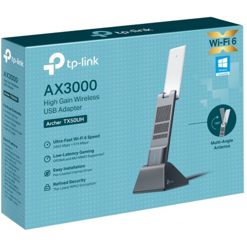 Wi-Fi адаптер TP-LINK Archer TX50UH купити в Україні | Telemart фото