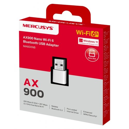 Wi-Fi адаптер Mercusys MA60XNB купить в Украине | Telemart фото