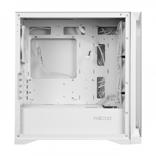 Уцінка корпус HEXO Gaming DUO без БЖ White (Пошкоджено пакування, 904880) купити в Україні | Telemart фото