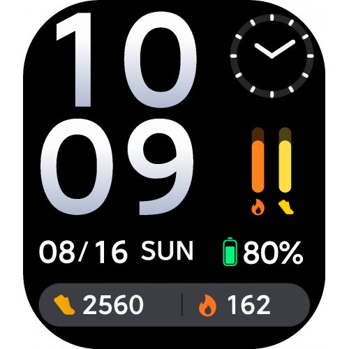 Розумний годинник Xiaomi Redmi Watch 6 Active (BHR09CZGL) Midnight Black купити в Україні | Telemart фото