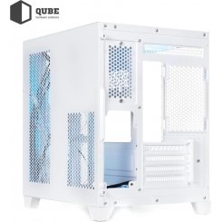 Корпус QUBE REEF ARGB без БП (REEF_GMNU3) White (Восстановлено продавцом, 904957)