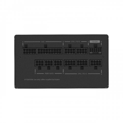 Блок питания Ocypus Iota P1000S 1000W (IOTA-P1000S-GFFBK025X-EU) Black купить в Украине | Telemart фото