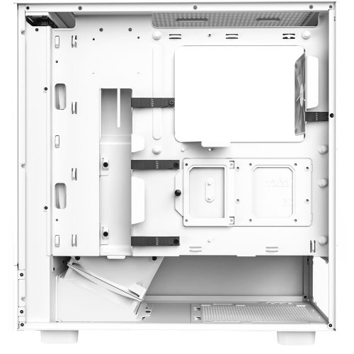 Корпус NZXT H5 Flow Tempered Glass без БП (CC-H51FW-01) White (Восстановлено продавцом, 904967) купить в Украине | Telemart фото