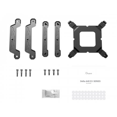 Кулер Ocypus Delta A40 EX ARGB (DELTA-A40-WH1NAWN00E-GL) White купить в Украине | Telemart фото
