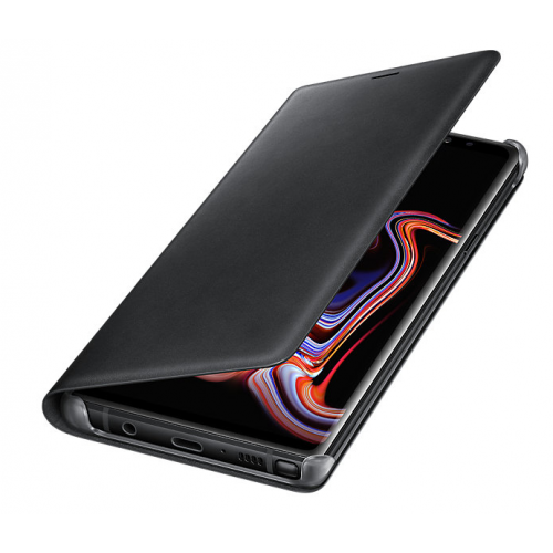 Чохол Samsung для Galaxy Note 9 Leather Wallet Cover (EF-WN960LBEGRU) Black купити в Україні | Telemart фото