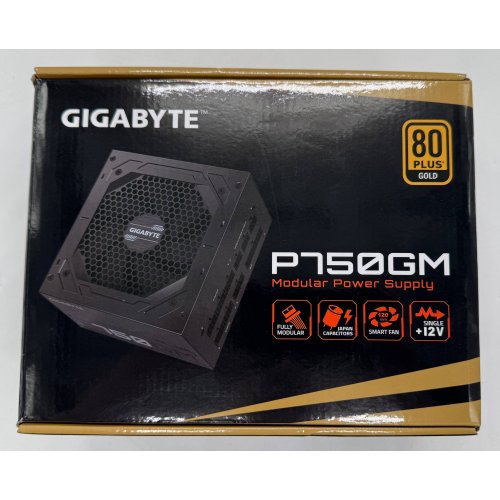 Блок живлення Gigabyte P750GM 750W (GP-P750GM) (Відновлено продавцем, 905150) купити в Україні | Telemart фото