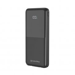 Powerbank ColorWay DigiPower 10000mAh 22.5W (CW-PB100LP01BK) Black