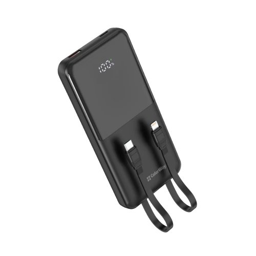 Powerbank ColorWay DigiPower 10000mAh 22.5W (CW-PB100LP01BK) Black купити в Україні | Telemart фото