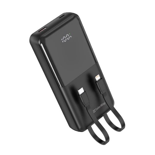 Powerbank ColorWay DigiPower 20000mAh 22.5W (CW-PB200LP01BK) Black купити в Україні | Telemart фото