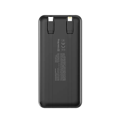 Powerbank ColorWay DigiPower 20000mAh 22.5W (CW-PB200LP01BK) Black купити в Україні | Telemart фото