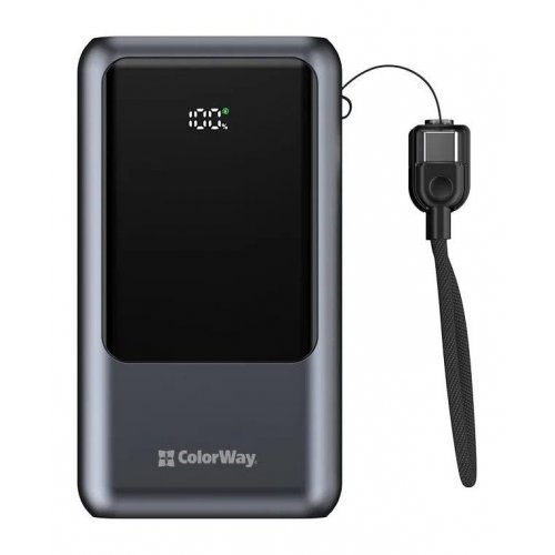 Powerbank ColorWay Urban 20000mAh 22.5W (CW-PB200LP03GR) Gray купити в Україні | Telemart фото