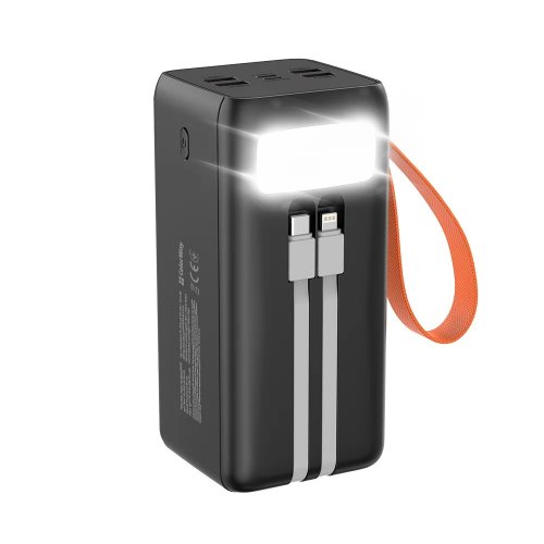 Powerbank ColorWay PowerView 50000mAh 22.5W (CW-PB500LP02BK) Black купити в Україні | Telemart фото