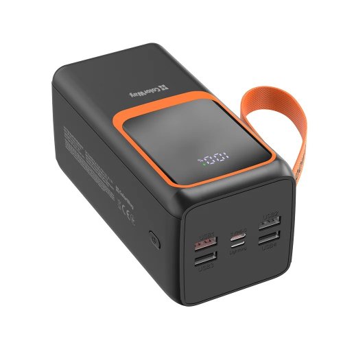 Powerbank ColorWay PowerView 50000mAh 22.5W (CW-PB500LP02BK) Black купити в Україні | Telemart фото