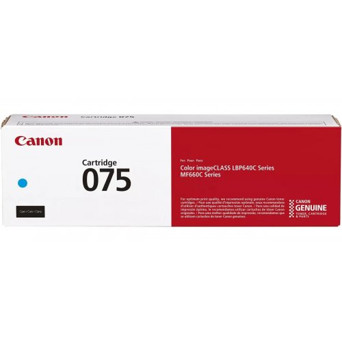 Картридж Canon 075 (6364C002) Cyan купити в Україні | Telemart фото