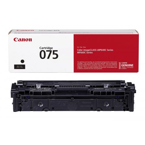 Картридж Canon 075 (6365C002) Black купить в Украине | Telemart фото