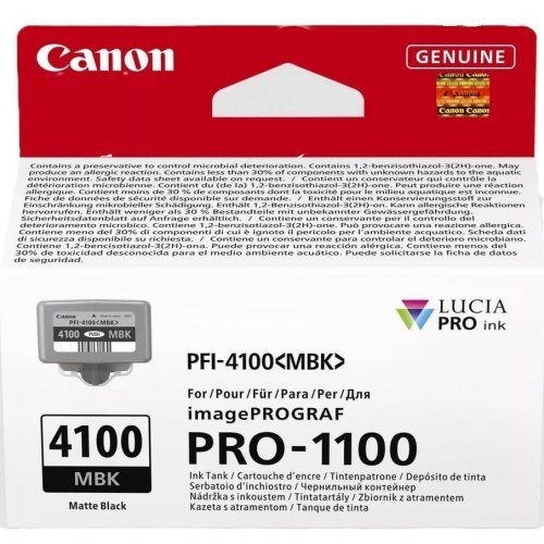 Картридж Canon PFI-4100 (6776C001) Matte Black купити в Україні | Telemart фото