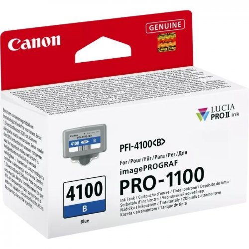 Картридж Canon PFI-4100 (6786C001) Blue купити в Україні | Telemart фото