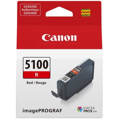 Картридж Canon PFI-5100 (6958C001) Red купити в Україні | Telemart фото