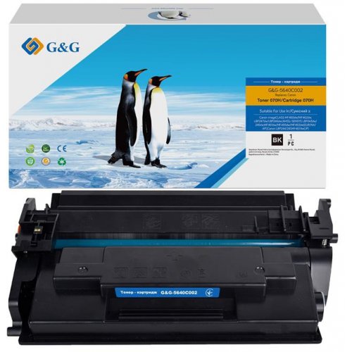 Картридж G&G Canon 070H MF461dw/463dw/465dw/LBP243dw/246dw (G&G-5640C002) Black купить в Украине | Telemart фото