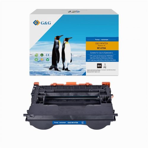 Картридж G&G HP 147A LJ MFP M611/M612/M635/M636 (G&G-W1470A) Black купити в Україні | Telemart фото