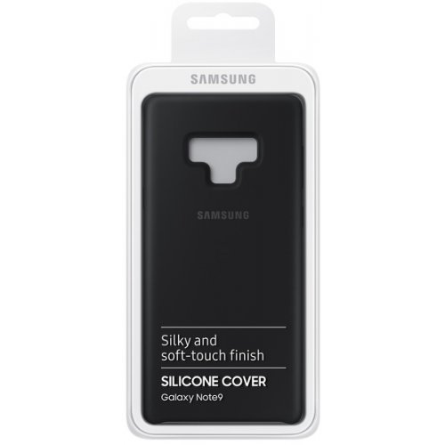 Чохол Samsung для Galaxy Note 9 (N960) Silicone Cover (EF-PN960TBEGRU) Black купити в Україні | Telemart фото