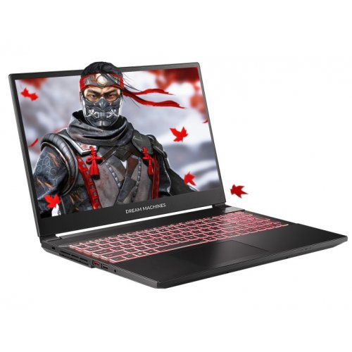Ноутбук Dream Machines RT5060-15 (RT5060-15UA28) Black купити в Україні | Telemart фото