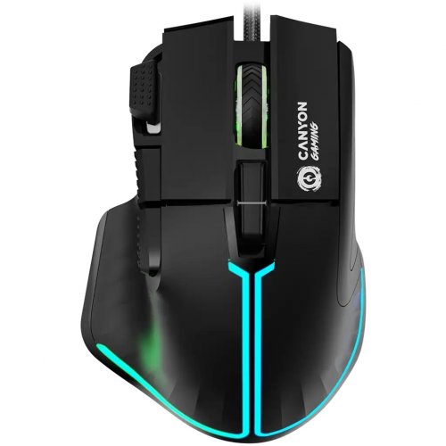Миша Canyon Fortnax GM-636 (CND-SGM636B) Black купити в Україні | Telemart фото