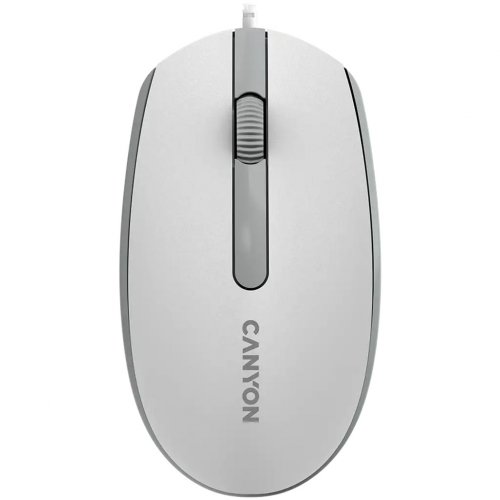 Мышка Canyon M-10 (CNE-CMS10WG) White Grey купить в Украине | Telemart фото
