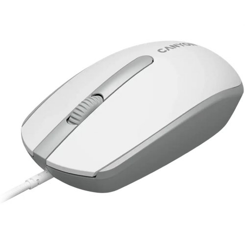 Мышка Canyon M-10 (CNE-CMS10WG) White Grey купить в Украине | Telemart фото