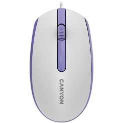 Мышка Canyon M-10 (CNE-CMS10WL) White Lavender / 1000 DPI