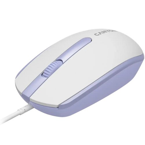 Мышка Canyon M-10 (CNE-CMS10WL) White Lavender купить в Украине | Telemart фото