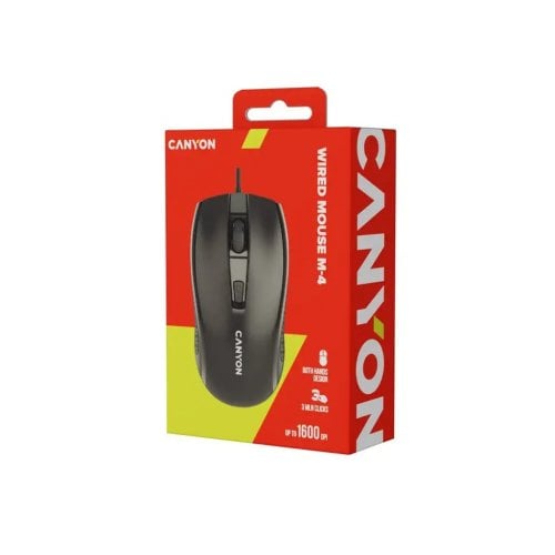 Мышка Canyon M-4 (CNE-CMS4) Black купить в Украине | Telemart фото