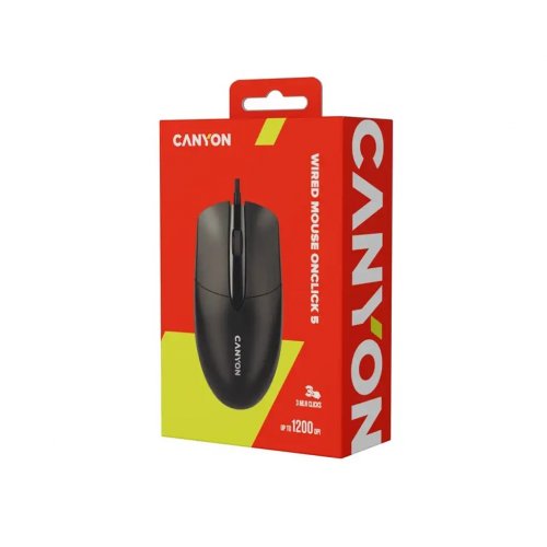 Мышка Canyon M-5 (CNE-CMS5) Black купить в Украине | Telemart фото