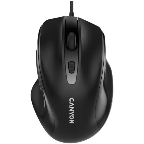 Мышка Canyon M-6 (CNE-CMS6) Black купить в Украине | Telemart фото