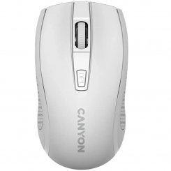 Мышка Canyon MW-7 Wireless (CNE-CMSW07W) White / 1600 DPI / 125 Гц / Pixart