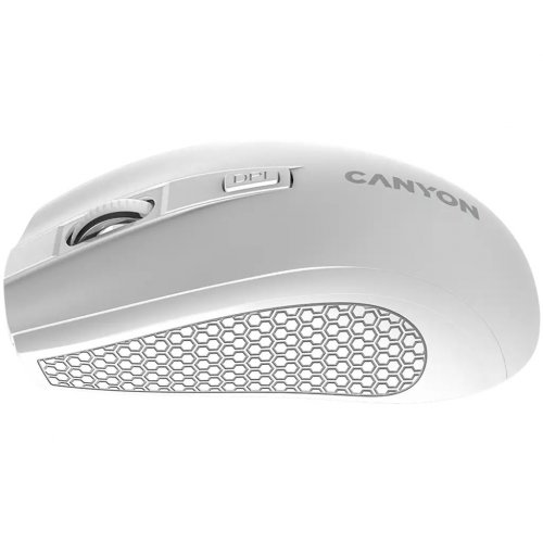 Мышка Canyon MW-7 Wireless (CNE-CMSW07W) White купить в Украине | Telemart фото