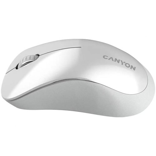 Миша Canyon MW-11 Wireless (CNE-CMSW11PW) Grey/Pearl White купити в Україні | Telemart фото