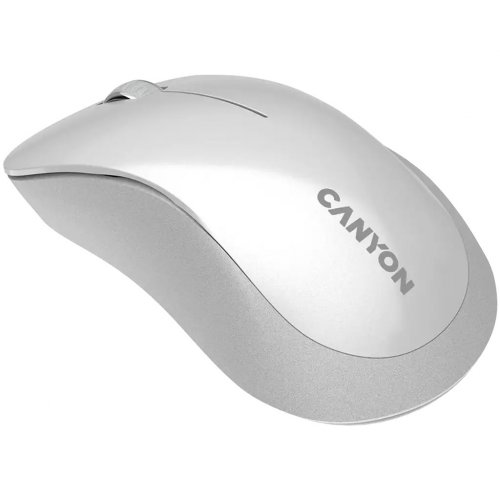 Миша Canyon MW-11 Wireless (CNE-CMSW11PW) Grey/Pearl White купити в Україні | Telemart фото