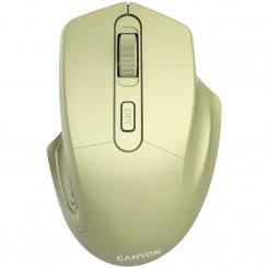 Мышка Canyon MW-15 Wireless (CNE-CMSW15GO) Golden / 1600 DPI / Pixart