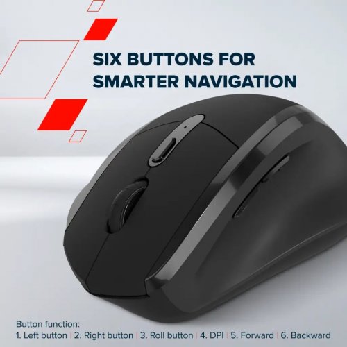 Миша Canyon OnClick 17 Wireless (CNE-CMSW17B) Black купити в Україні | Telemart фото
