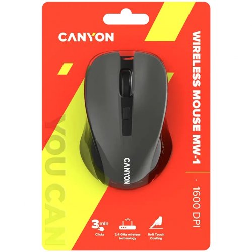 Миша Canyon MW-1 Wireless (CNE-CMSW1G) Gray купити в Україні | Telemart фото