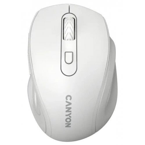 Мышка Canyon OnClick 20 Wireless (CNE-CMSW20W) White купить в Украине | Telemart фото