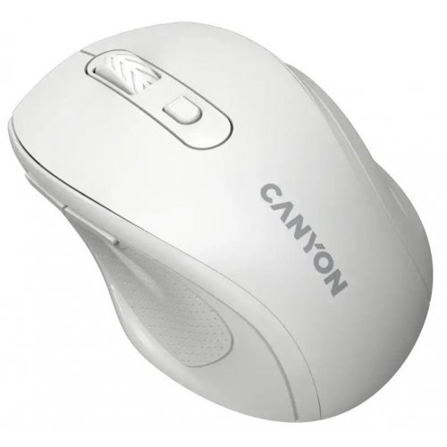 Мышка Canyon OnClick 20 Wireless (CNE-CMSW20W) White купить в Украине | Telemart фото