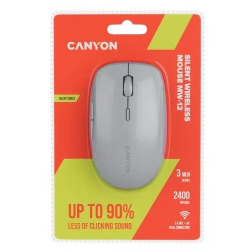 Мышка Canyon MW-12 Wireless (CNS-CMSW12BG) Beige купить в Украине | Telemart фото