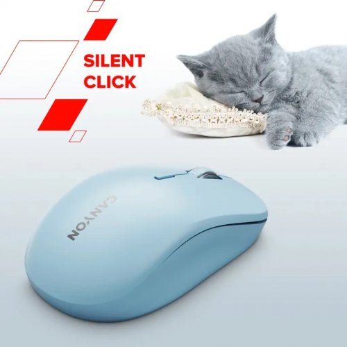 Мышка Canyon MW-12 Wireless (CNS-CMSW12BL) Blue купить в Украине | Telemart фото